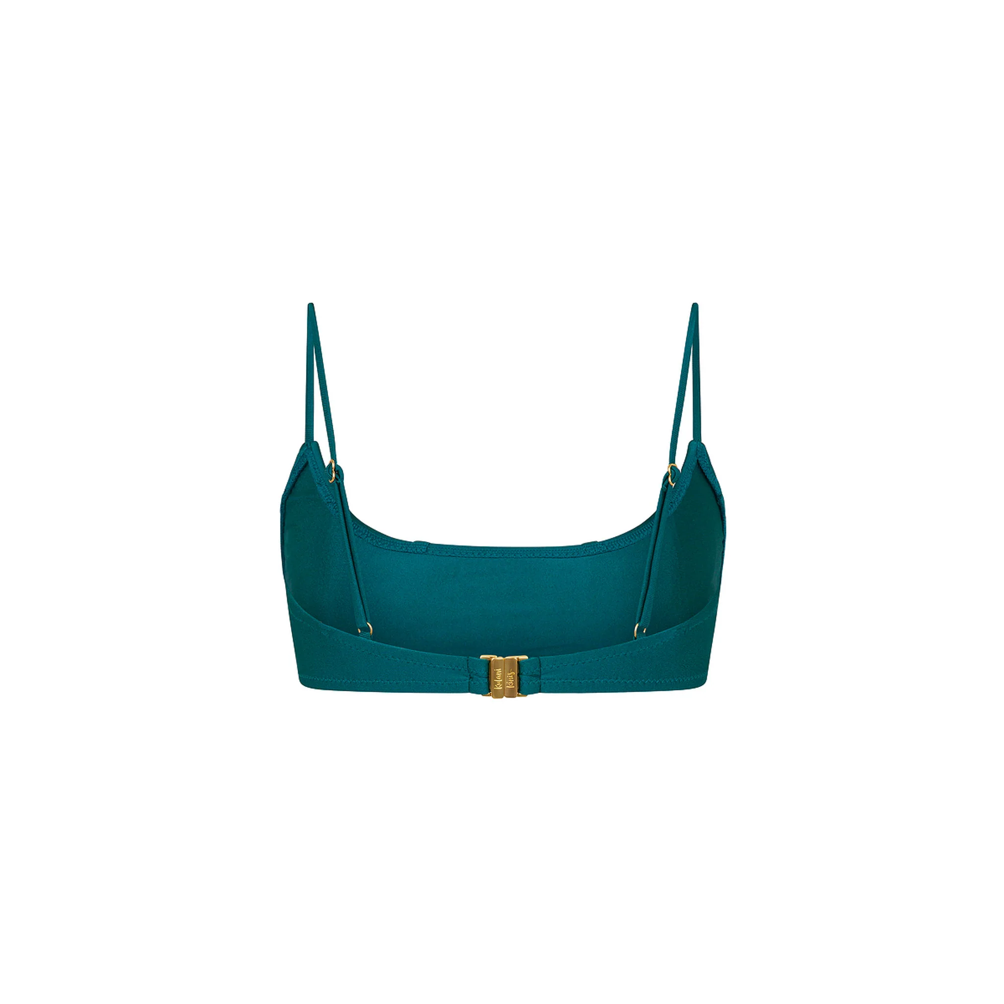 Contour Slim Crop Bikini Top - Laguna Haze - Image 10