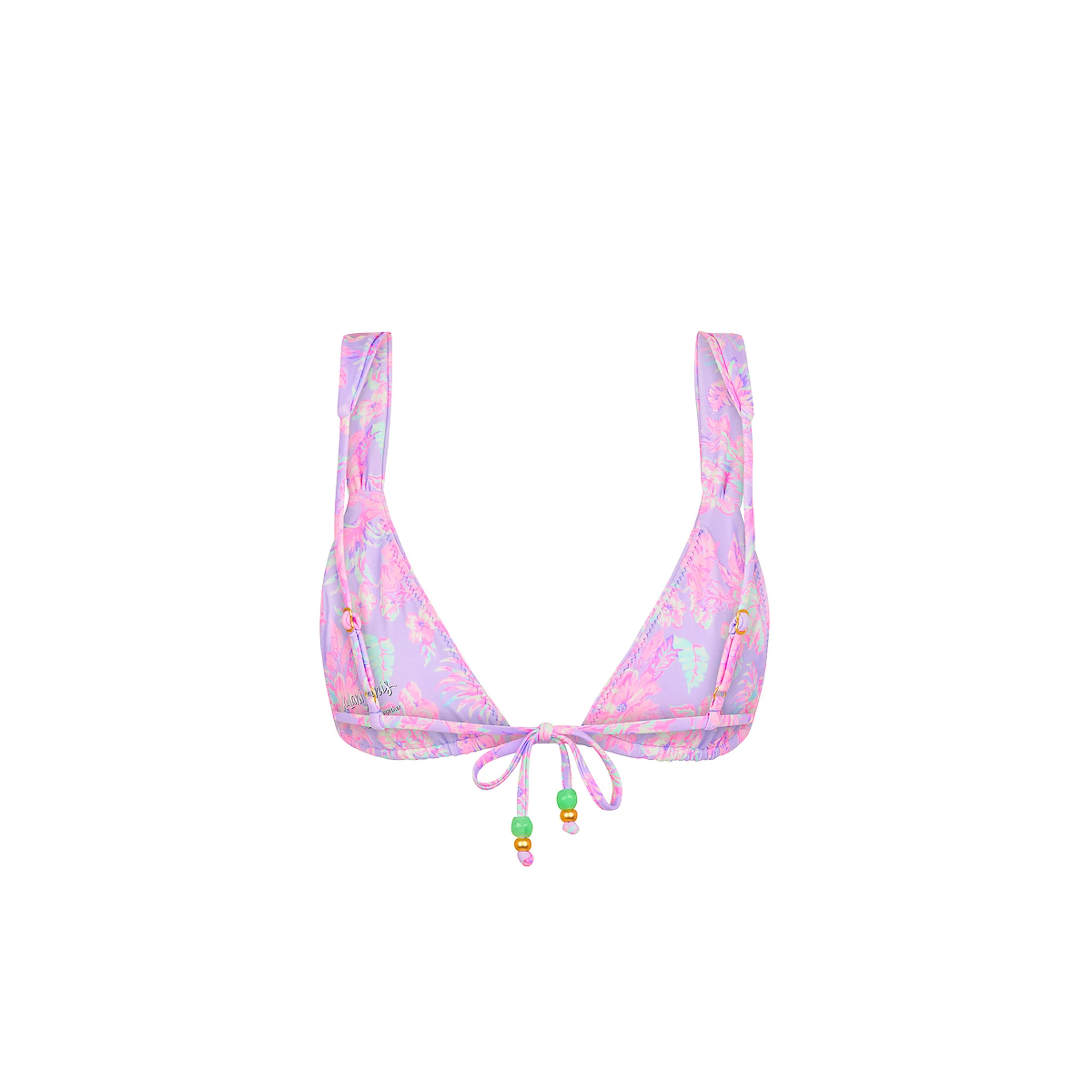 Slide Bralette Bikini Top - Lilac Love - Image 10