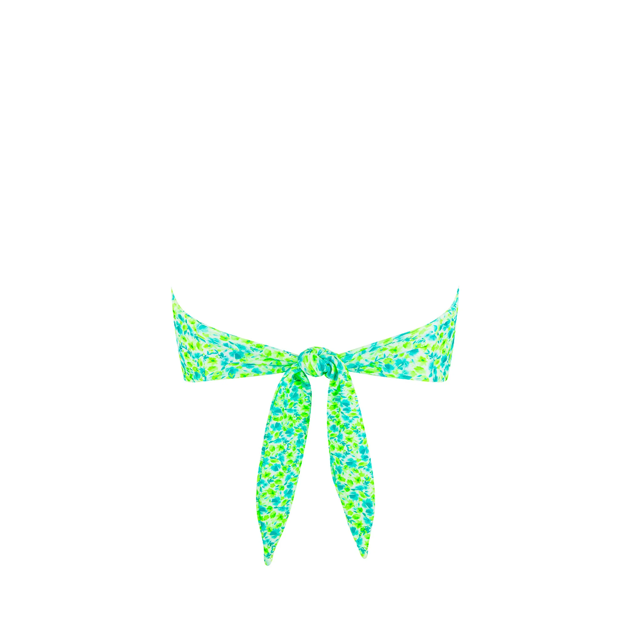 Strapless Bandeau Bikini Top - Apple Blossom - Image 7
