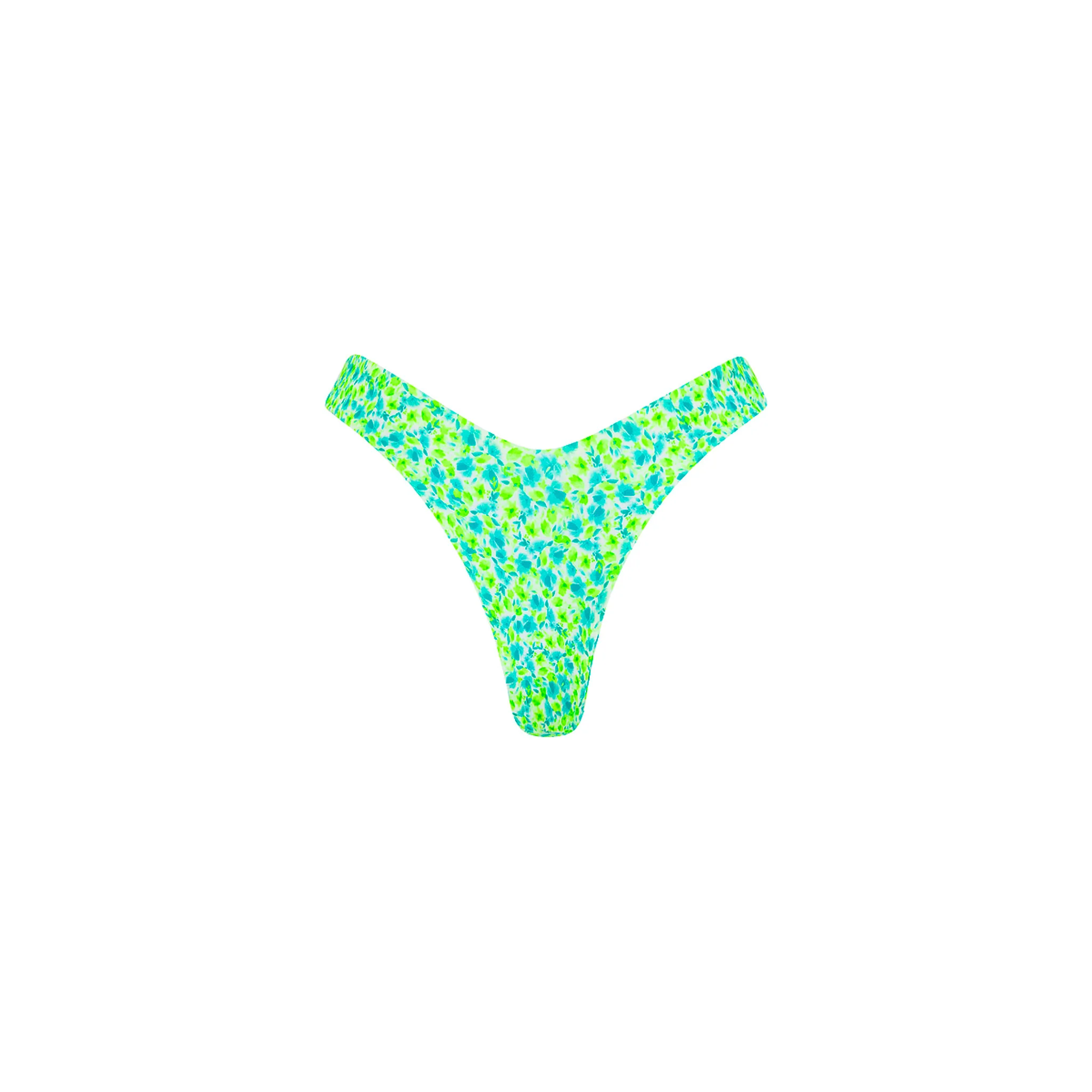 Y Cheeky Bikini Bottom - Apple Blossom - Image 11